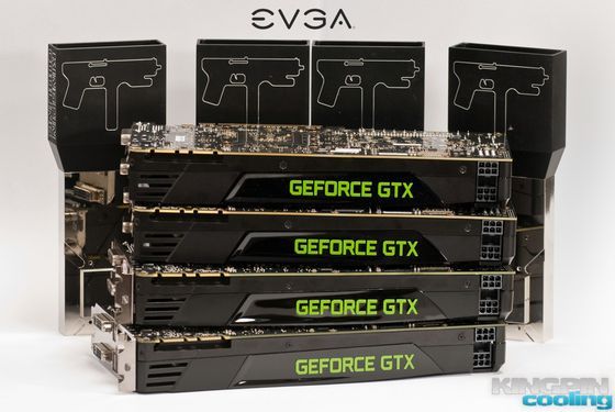 EVGA GeForce GTX 680 karta graficzna kontener 4-way SLI overclocked