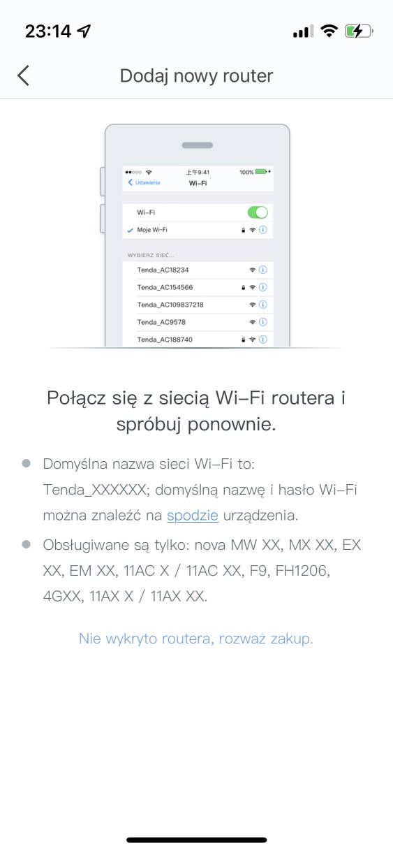 Tenda 4G07 - konfiguracja 1/3