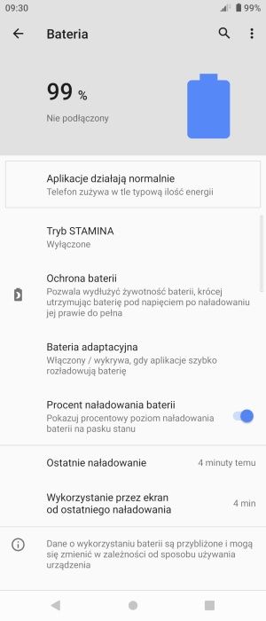 smartfon bateria