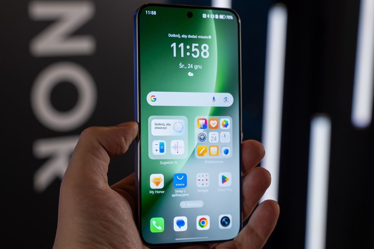 Honor Magic 8 Lite ekran