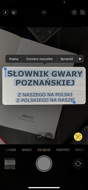 rozpoznawanie tekstu na zdjęciu