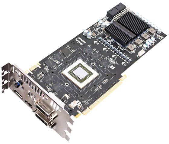 Colorful GTX680 iGame Kudan karta graficzna gpu memory laminat zdjęcie