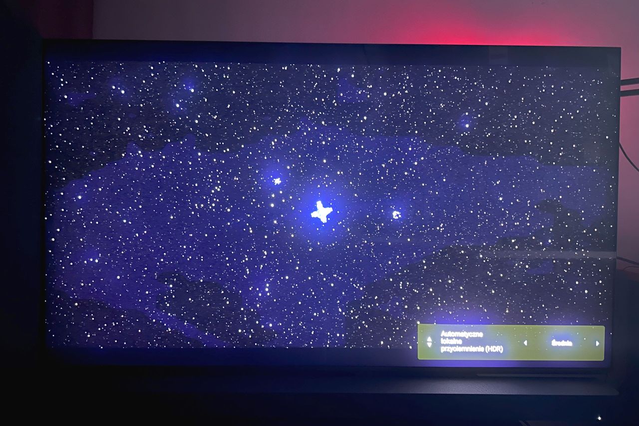 Sony Bravia 9 (65XR90) - tryby pracy podświetlenia 2