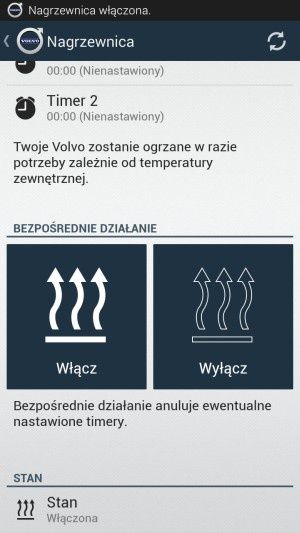 Volvo V40 Cross Country T5 AWD - ogrzewanie