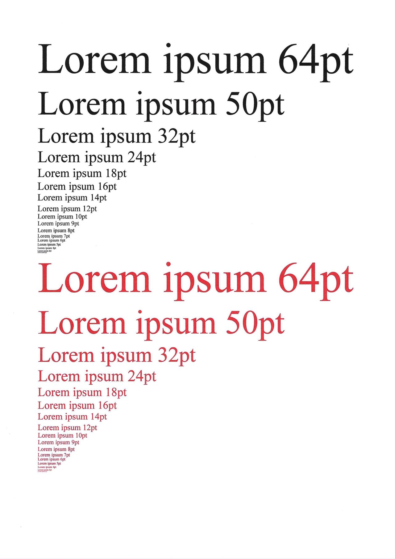 HP OfficeJet Pro 9010e - test rozdzielczości