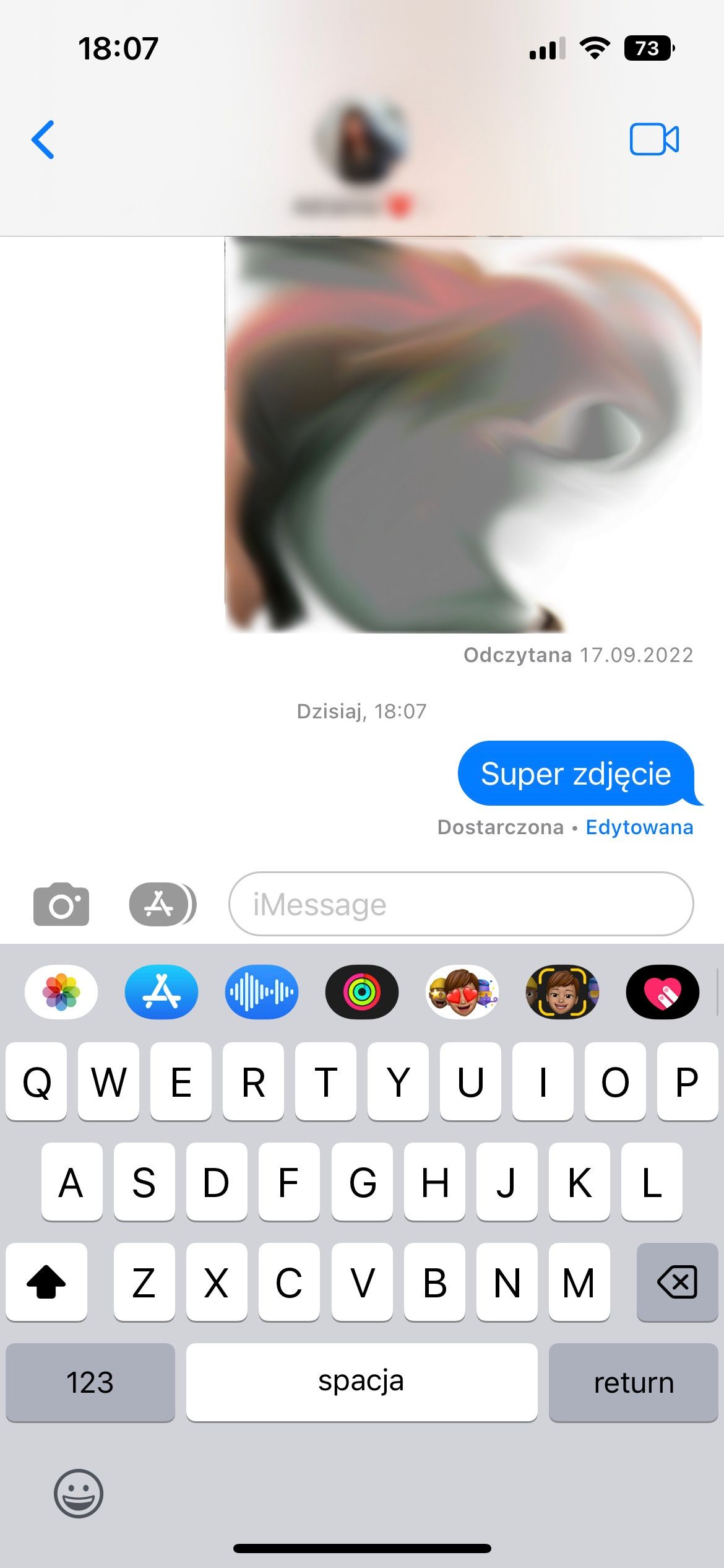 Edycja iMessage iOS 16