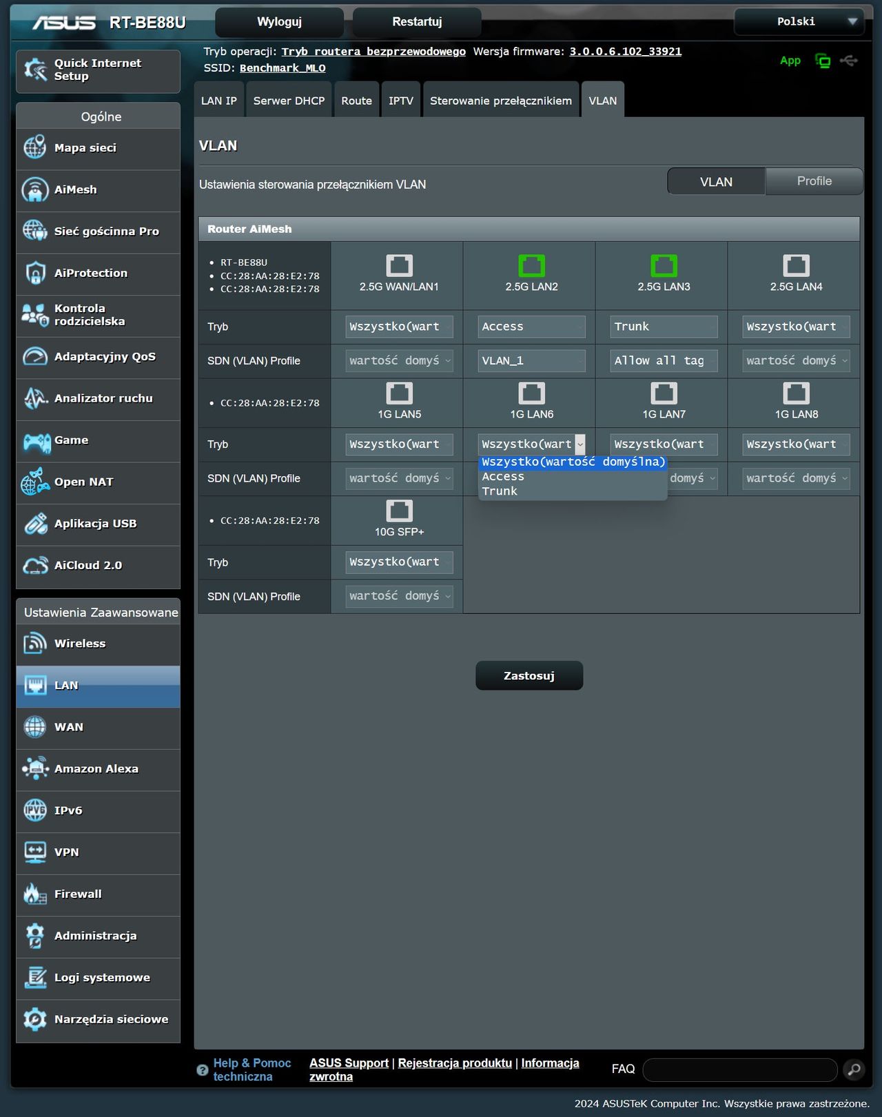 ASUS RT-BE88U