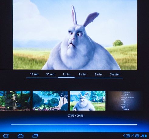 Sony Tablet P - wideo
