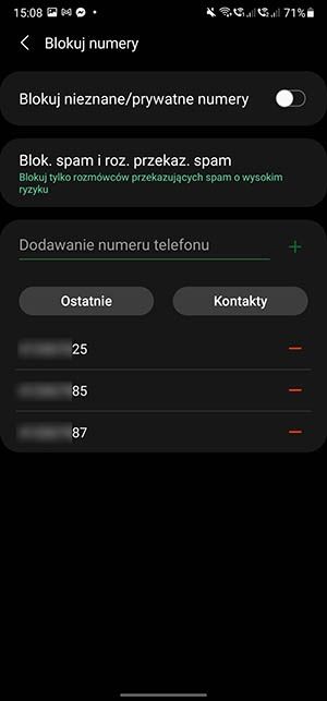 ID rozmówcy Samsung 4