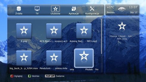 Dune HD 101 - oprogramowanie