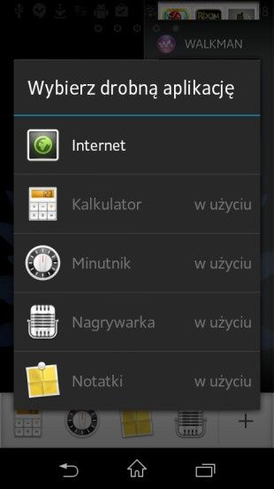 Sony Xperia M multitasking