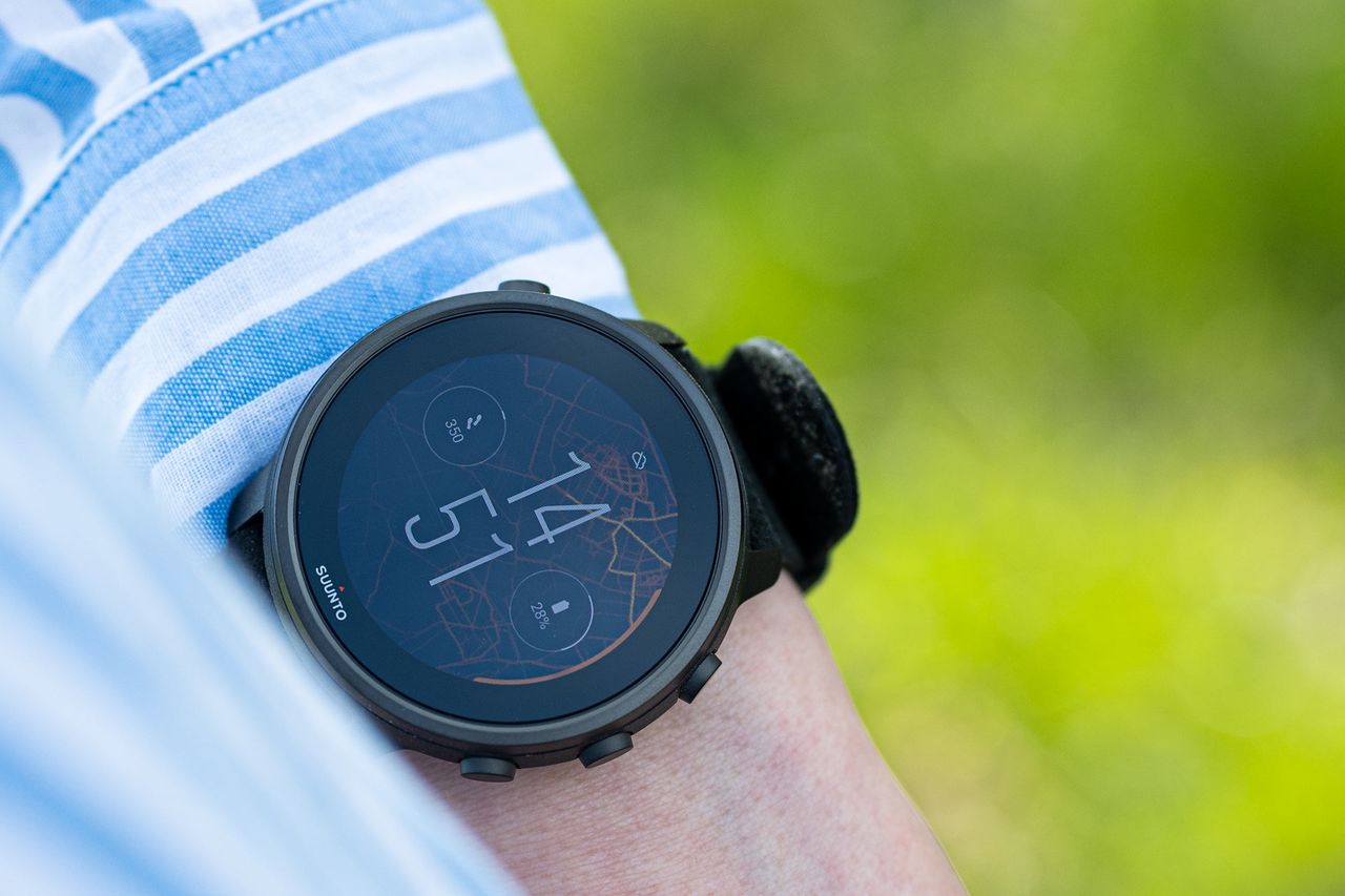 Suunto 7 Titanium - tarcza