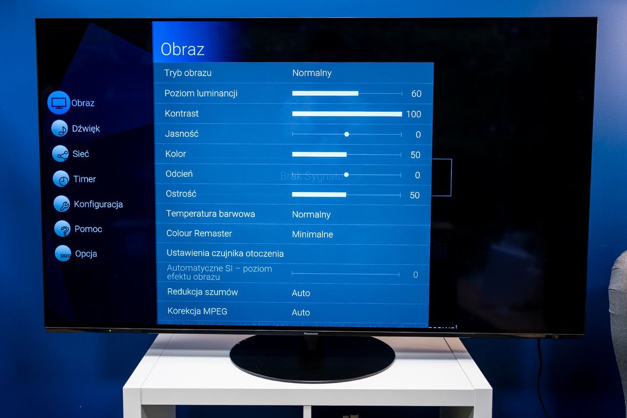 Panasonic TX-55LZ1000E - ustawienia obrazu 2