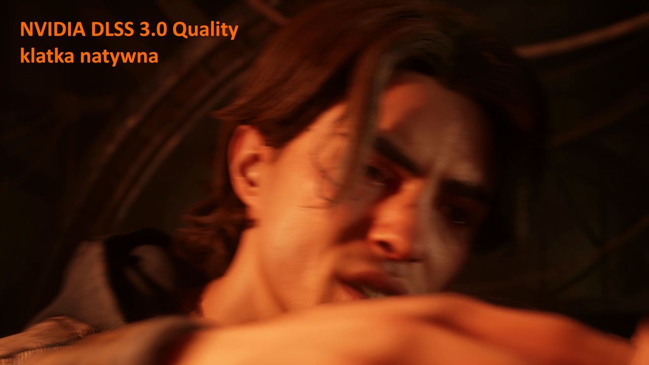 DLSS 3.0 Frame Generation - porównanie nr 1 - klatka nr 1