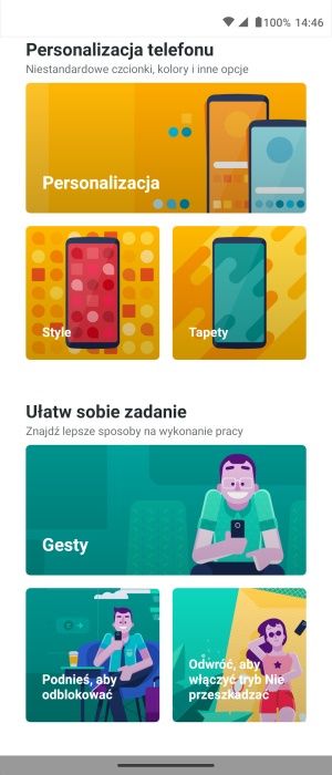 Motorola Moto G100 system