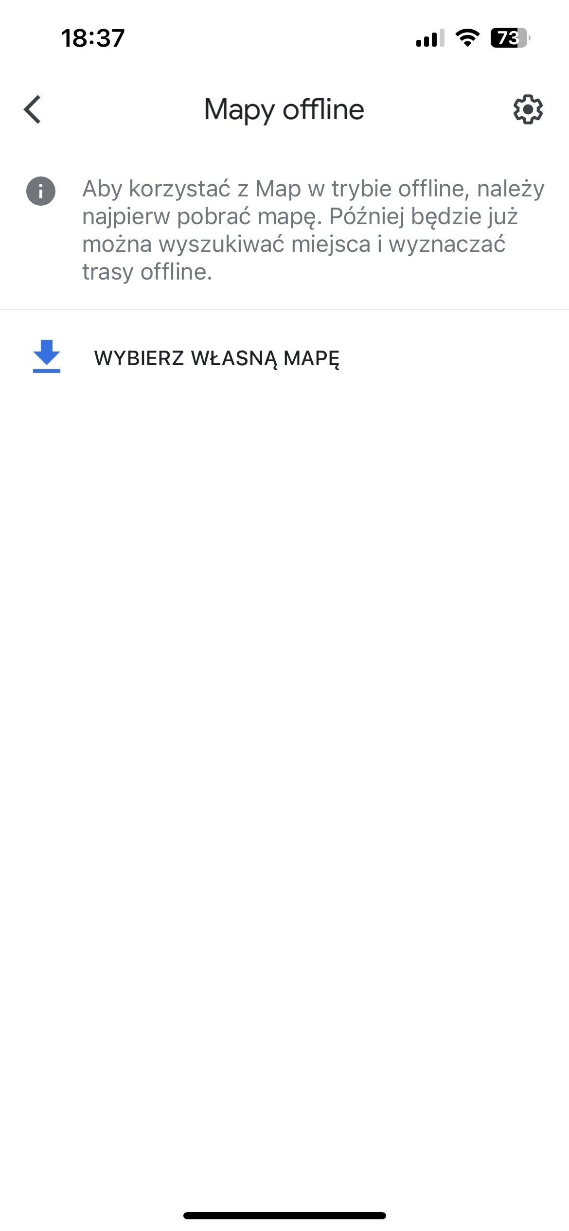 Mapy Google: mapy offline
