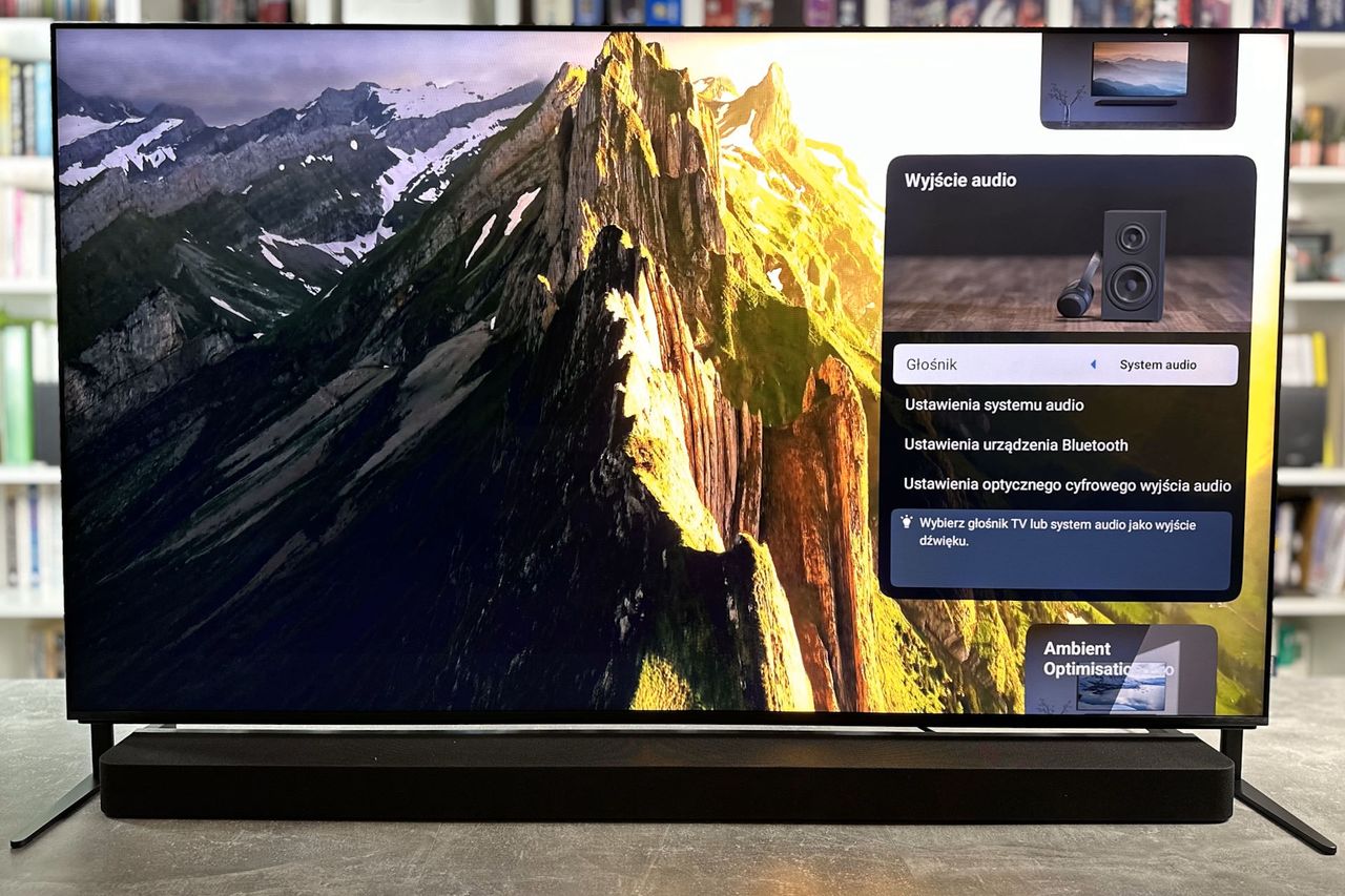 Sony Bravia 9 (65XR90) - ustawienia dźwieku