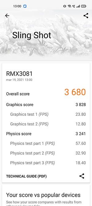realme 8 Pro - 3dmark