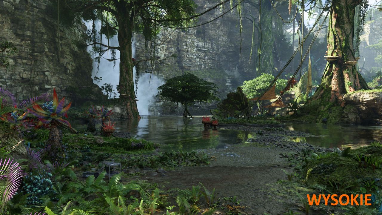 Avatar: Frontiers of Pandora - las ustawienia wysokie