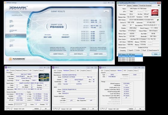 HKEPC Computex 2012 podkręcanie 3DMark Vantage rekord zrzut ekranu