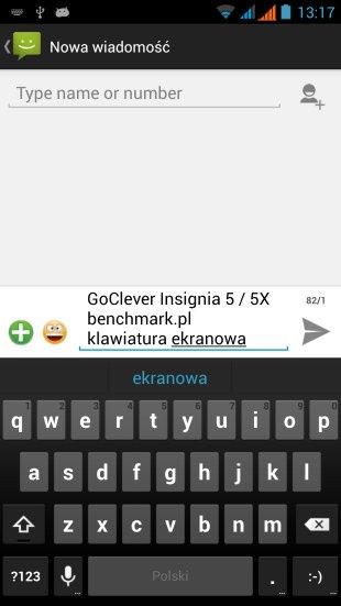 Od lewej Goclever Insignia 5, 5X oraz Goclever Quantum 4