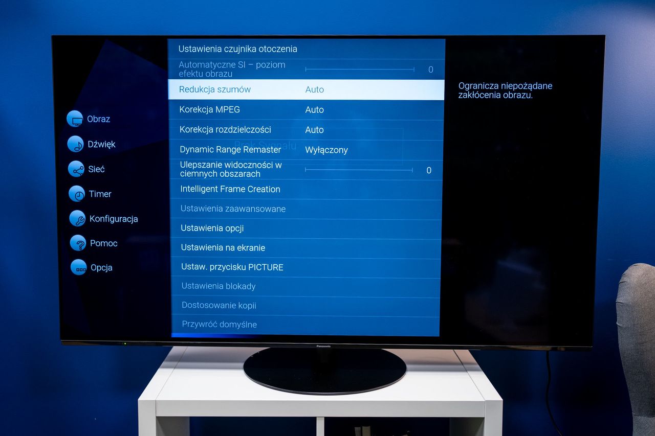 Panasonic TX-55LZ1000E - ustawienia obrazu 1