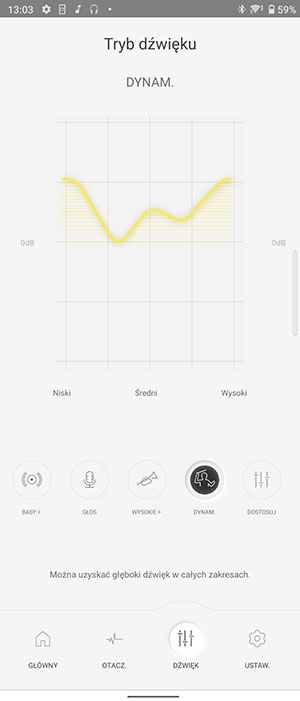 Technics Audio Connect tryb dźwięku