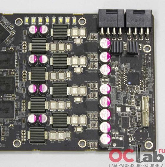 Sapphire Radeon HD 7970 Toxic karta graficzna graphics card sekcja zasilania VRM zdjęcie photo