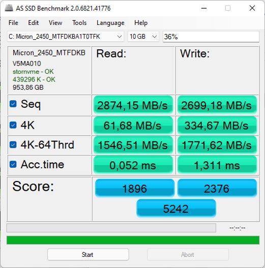 MSI Crosshair 15 Rainbow Six Extraction Edition - AS SSD