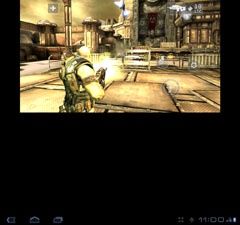 Sony Tablet P - shadowgun
