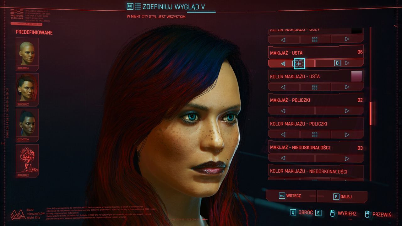 Cyberpunk 2077 kreator postaci