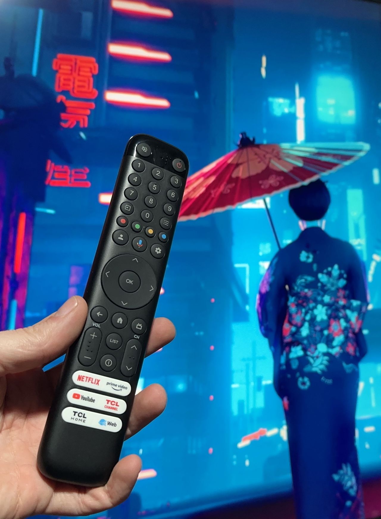 TCL 55C805 - pilot przód