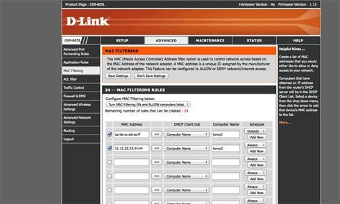 D-Link DIR-605L - konfiguracja