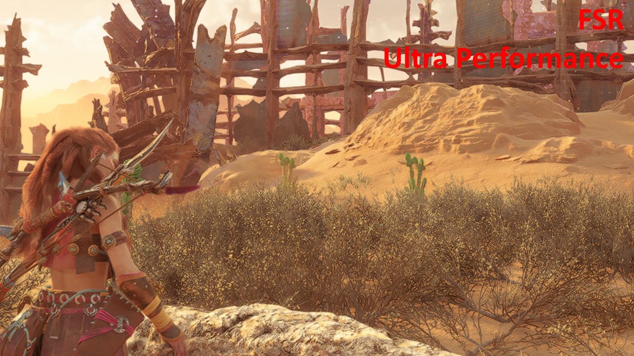 Horizon: Forbidden West na PC - FHD - upscaling FSR UP