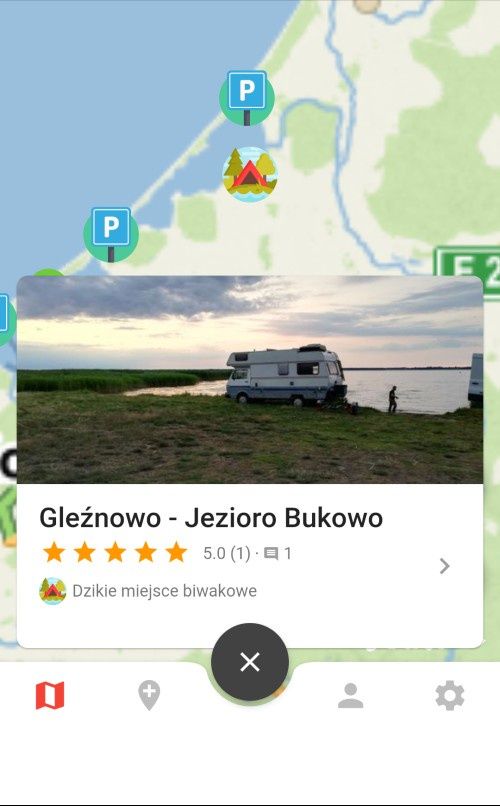 grupa biwakowa zweryffikowana lokalizacja