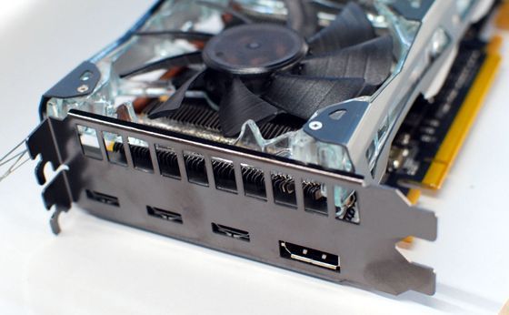 karta graficzna Galaxy GTX 580 z serii MDT - śledź