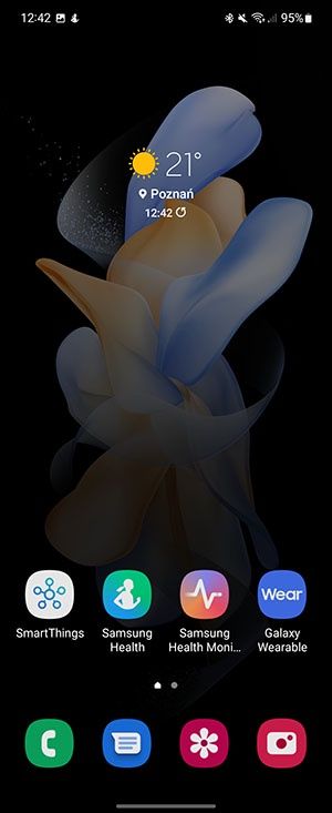 One UI 4.1 pulpit główny