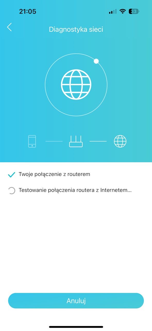 TP-Link Archer AX 80 - aplikacja mobilna 1