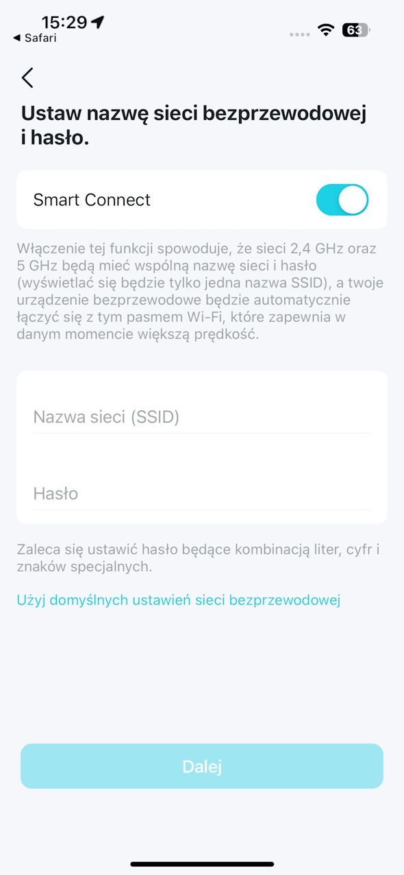 TP-Link Archer BE800 - konfiguracja 2