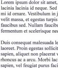 tekst tryb wysoka jakość