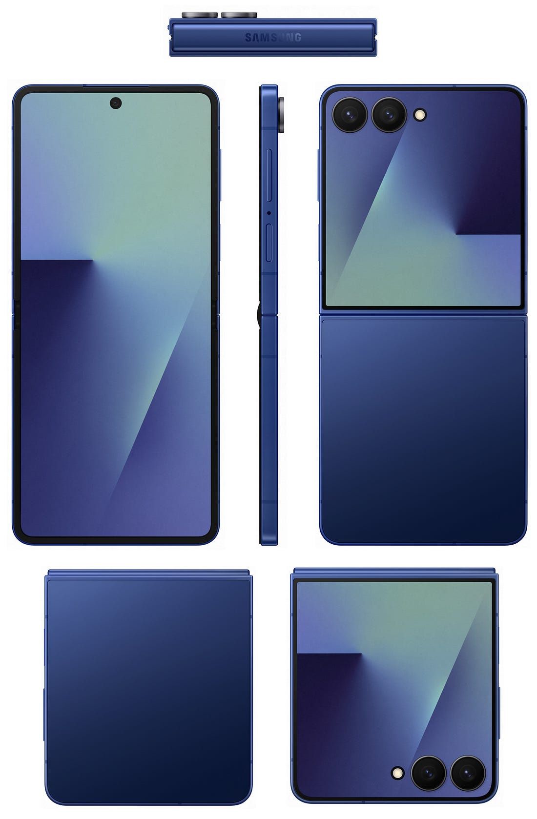 Samsung Galaxy Z Flip 7 (fot. @evleaks)