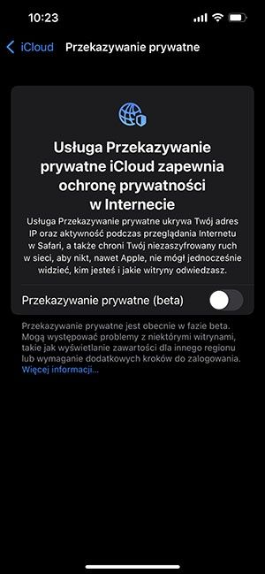 przekazywanie prywatne