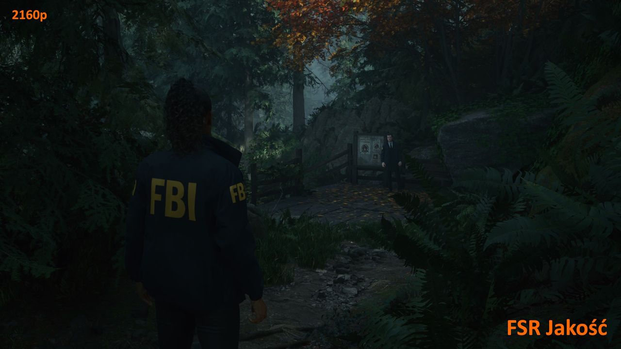 Alan Wake 2 - UHD FSR Q