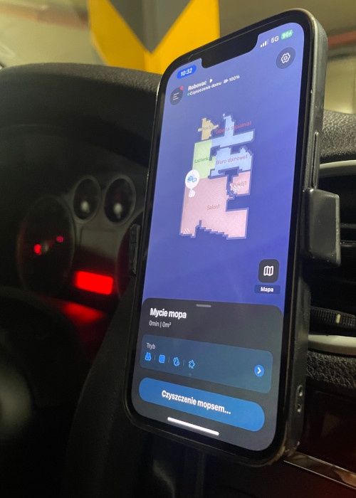 Eufy X10 Pro Omni aplikacja blędy językowe