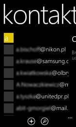 kontakty windows phone 8