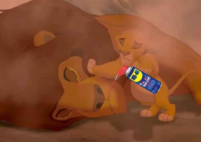 wd 40 król lew
