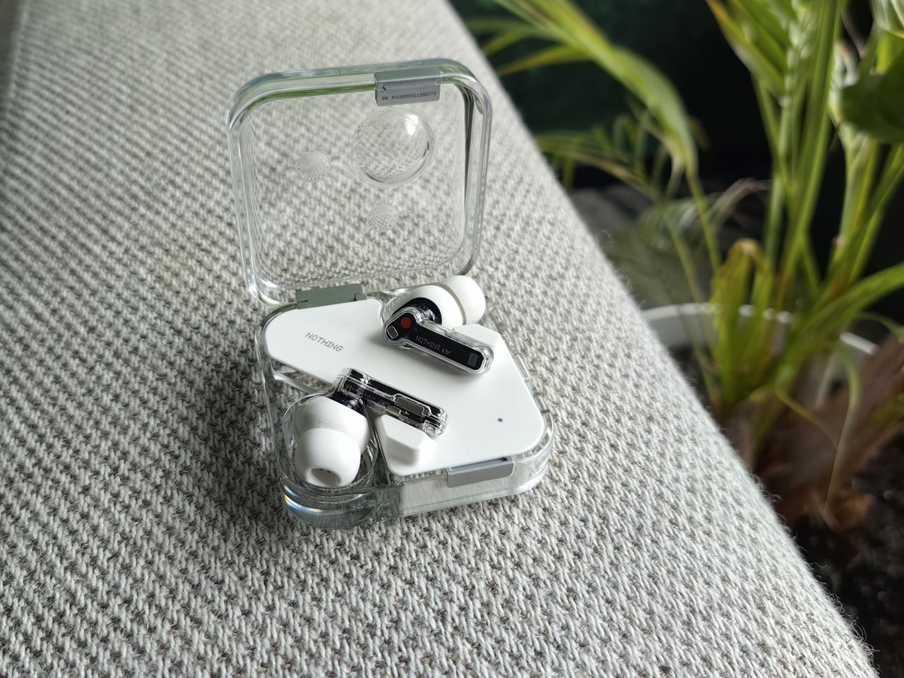 Nothing Ear: słuchawki w otwartym etui