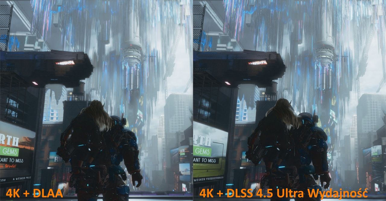 Pragmata - skalowanie rozdzielczości - ultra wydajność DLSS 4.5