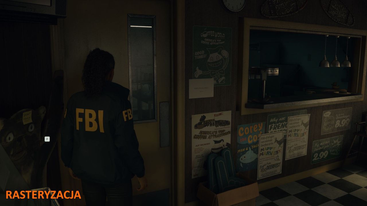 Alan Wake 2 - Ray Reconstruction - porownanie 3 - Path Tracing