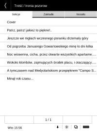 pocketbook sekcje